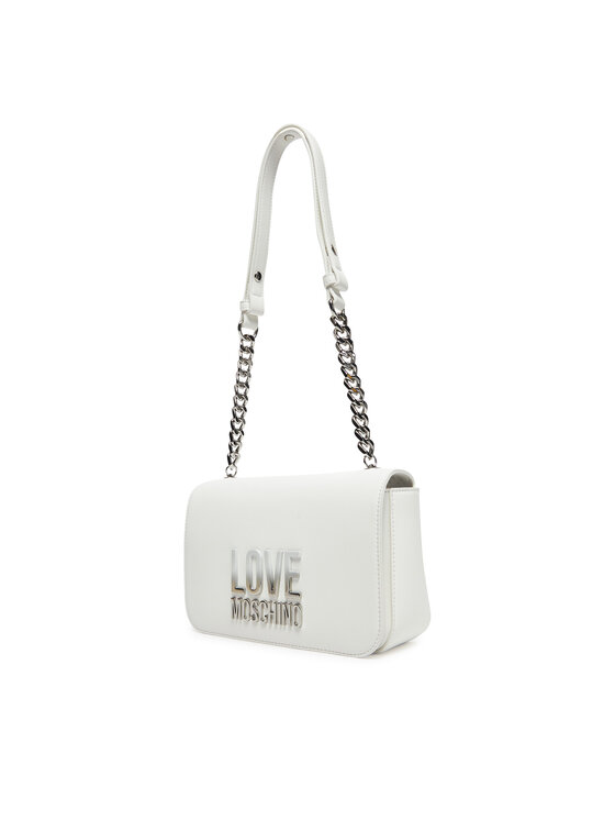 LOVE MOSCHINO Ročna torba LOVE MOSCHINO JC4254PP0MKD0100 Bela