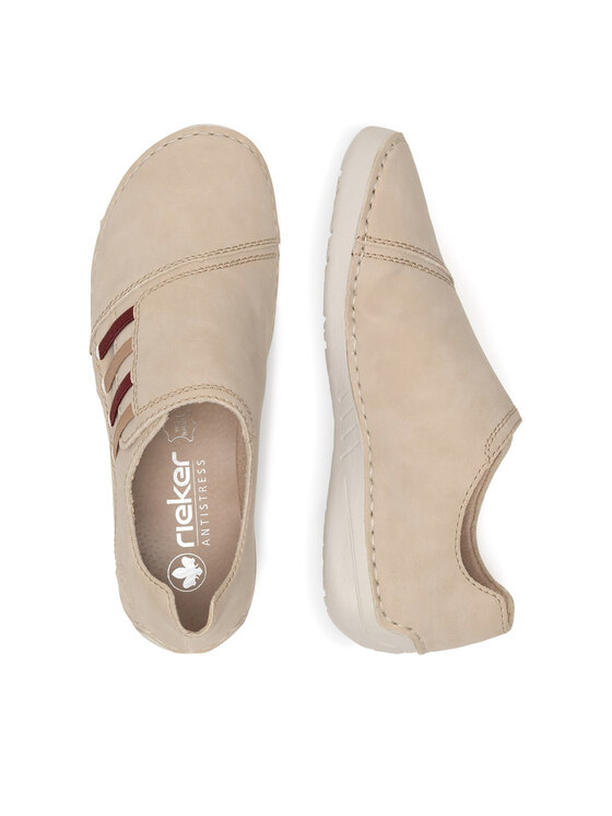 Rieker Pantofi Rieker 52560-62 Bej