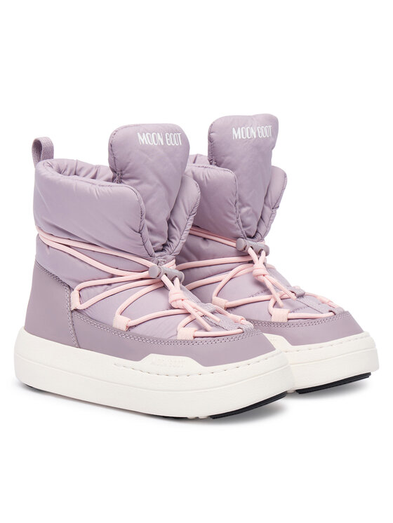 Moon Boot Снігоходи Moon Boot Jr Park lace Mid 80D3440070 S Рожевий