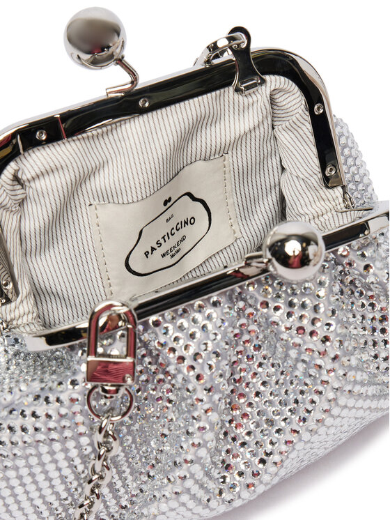 Weekend Max Mara Torbica Weekend Max Mara Wkavino 2625516015650 Srebrna