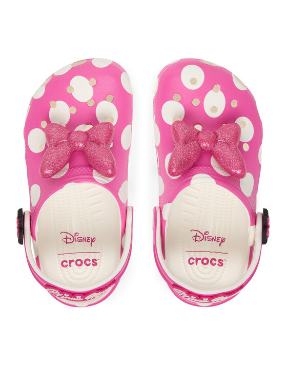 Crocs Шльопанці Crocs Kids Minnie Mouse Classic Clog 212294 Рожевий