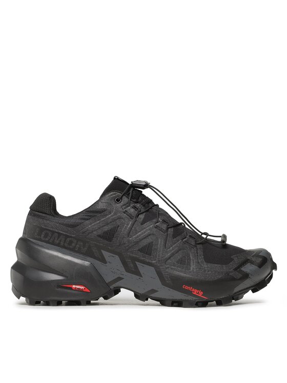 Salomon Взуття для бігу Salomon Speedcross 6 L41737900 Чорний