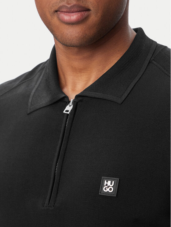 HUGO HUGO Поло Sayfong-5 50564234 Чорний Regular Fit