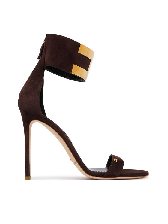 Elisabetta Franchi Босоніжки Elisabetta Franchi SA-91L-62E2-V600 Темно-коричневий