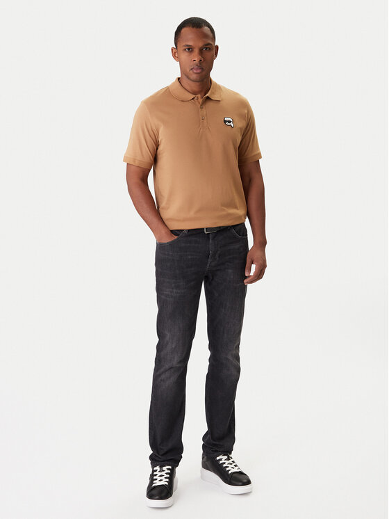 KARL LAGERFELD KARL LAGERFELD Polo 745710 561224 Beis Regular Fit