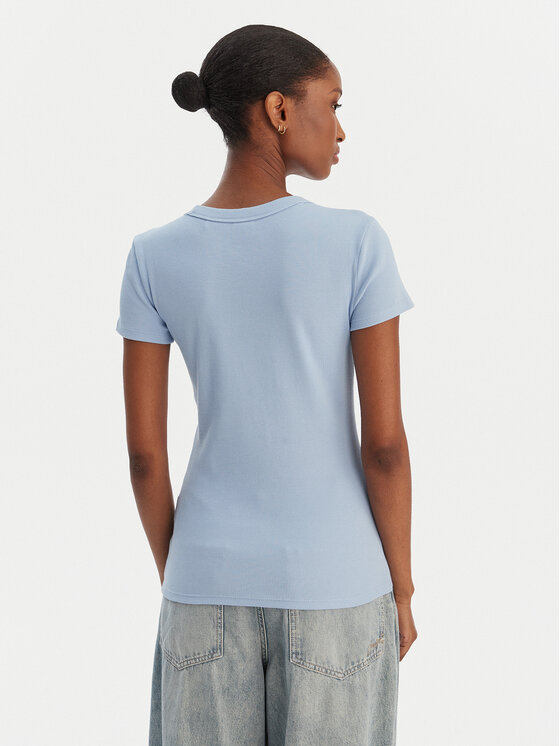 HUGO HUGO Camiseta Easy 50523924 Celeste Slim Fit