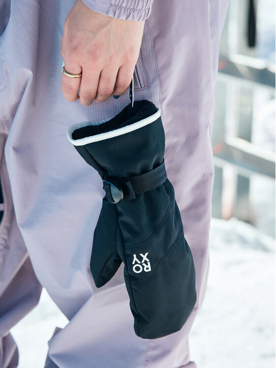 Roxy Лижні рукавиці Roxy Jetty Solid Mitt  ERJHN03268 Сірий