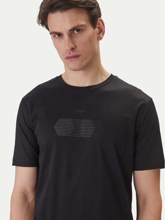 BOSS BOSS Camiseta TS_Unity 50554557 Negro Regular Fit