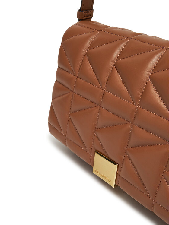 KARL LAGERFELD Ročna torba KARL LAGERFELD A1W30437 Rjava