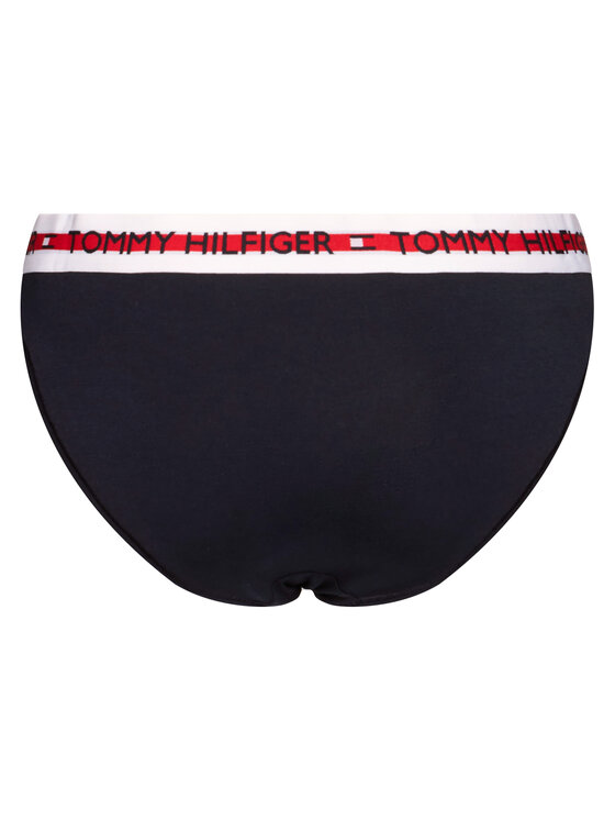 Tommy Hilfiger Tommy Hilfiger Klasikinės kelnaitės UW0UW02455 Tamsiai mėlyna