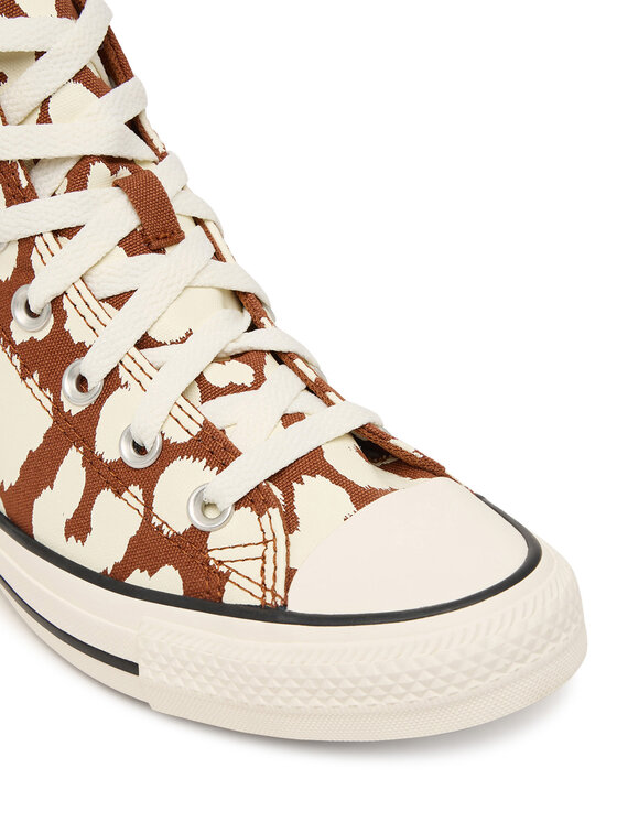 Converse Кеди Converse Chuck Taylor All Star Cow Print A17924C Коричневий