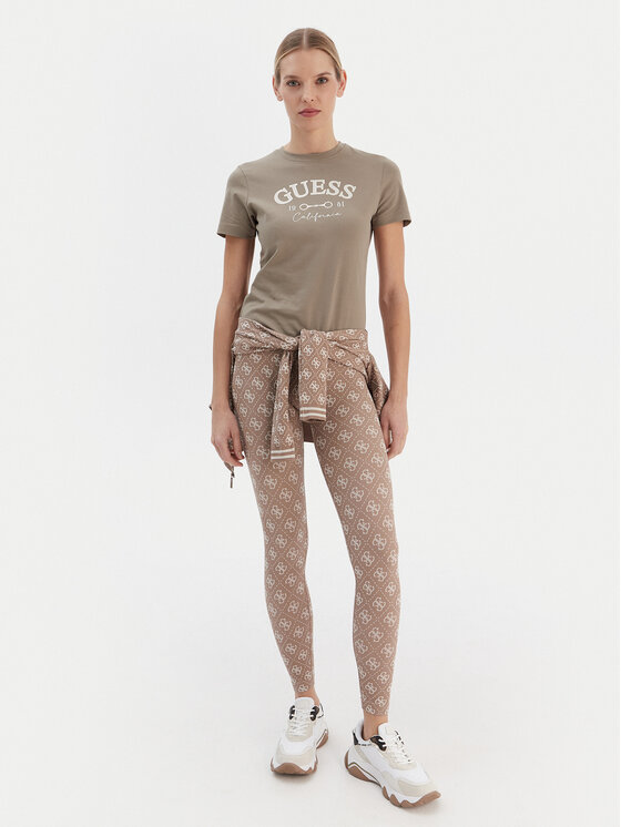 Guess Guess Футболка V6RI02 J1314 Бежевий Regular Fit