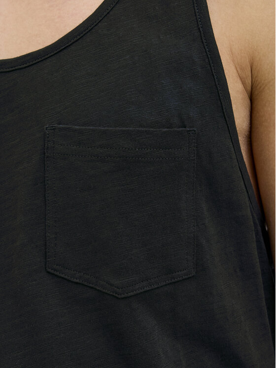Jack & Jones Jack & Jones Майка Varenna 12273165 Чорний Regular Fit