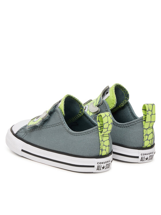 Converse Teniși Converse Chuck Taylor All Star One Strap Dinos Easy-On A15901C Gri