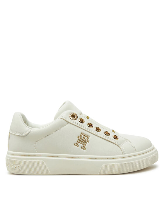 Tommy Hilfiger Zapatillas Tommy Hilfiger Low Cut Sneaker T3A9-33744-1355 M Blanco