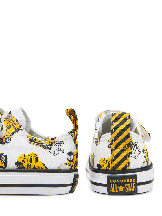 Converse Plátenky Converse Chuck Taylor All Star Construction Truck Easy-On A12610C Biela