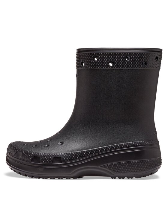 Crocs Gumene čizme Crocs Classic Rain Boot 208363 Crna