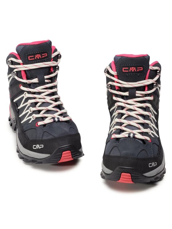 CMP Туристически CMP Rigel Mid Wmn Trekking Shoe Wp 3Q12946 Сив