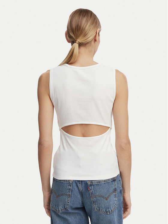 Calvin Klein Jeans Calvin Klein Jeans Top LV047F246G Blanco Slim Fit