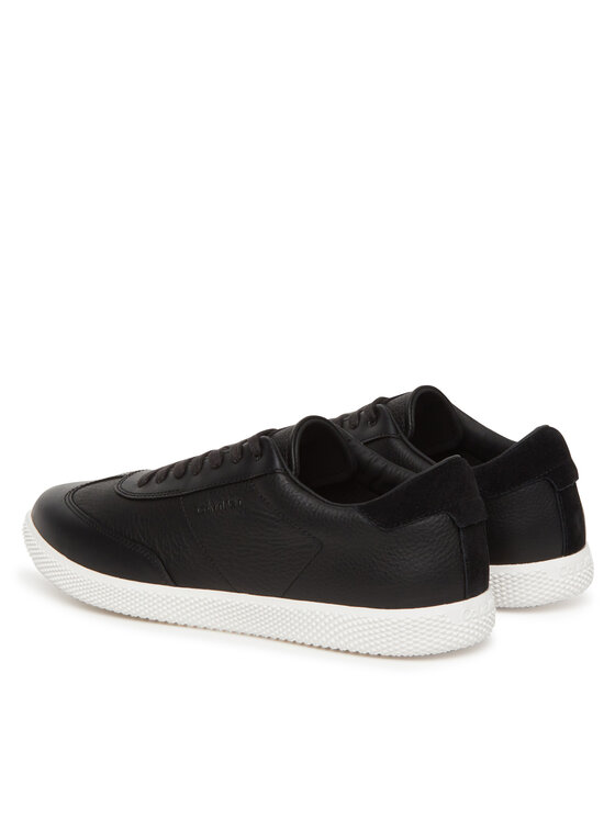 Calvin Klein Tenisice Calvin Klein Low Top Lace Up Tmbl Lth HM0HM01803 Crna