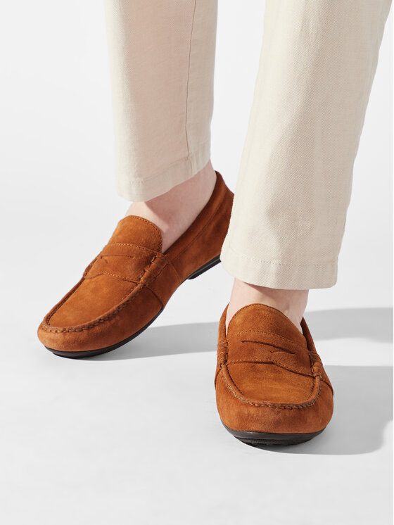 Polo Ralph Lauren Mokasíny Polo Ralph Lauren Reynold 803893741003 Hnědá