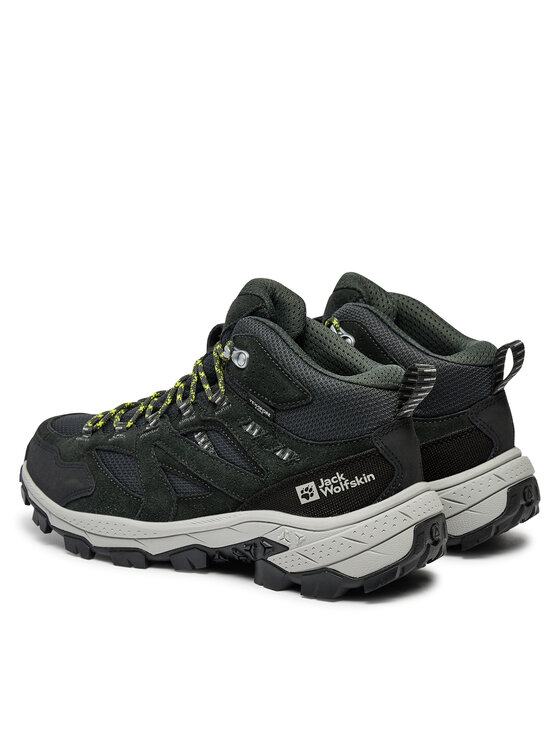 Jack Wolfskin Трекінгові черевики Jack Wolfskin Vojo Tour Texapore Mid M A62072 Чорний