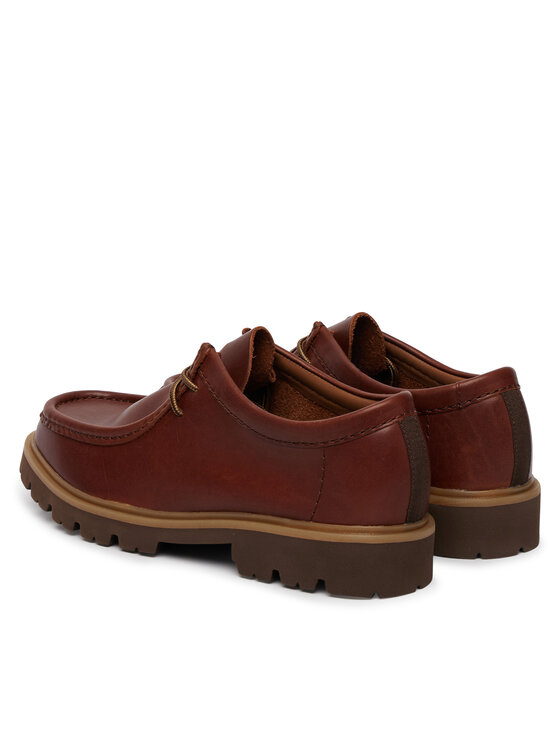 Clarks Туфлі Clarks Cleyhill Seam 26186417 Коричневий