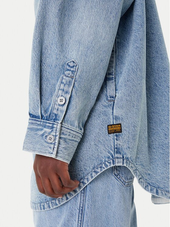 G-STAR G-Star Raw traper košulja D27695-D788 Plava Oversize