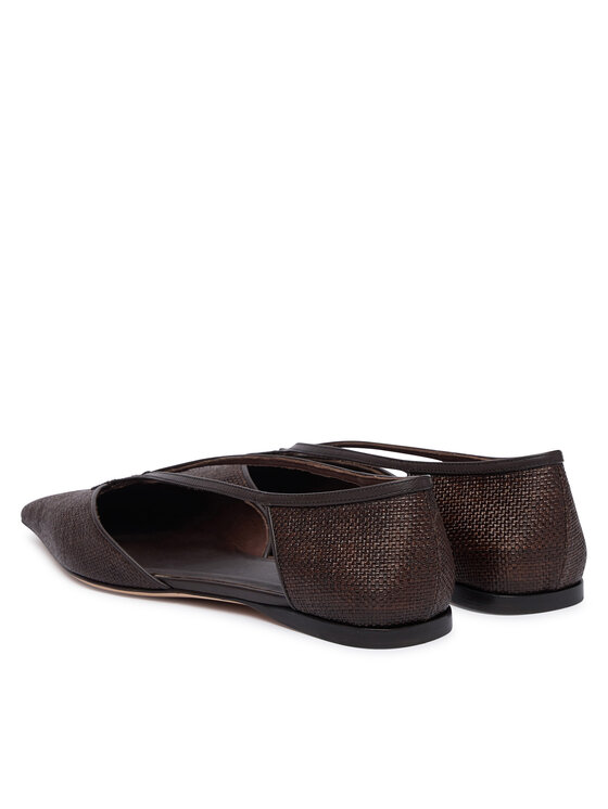 Max Mara Чехли Max Mara 2614521212600 Кафяв