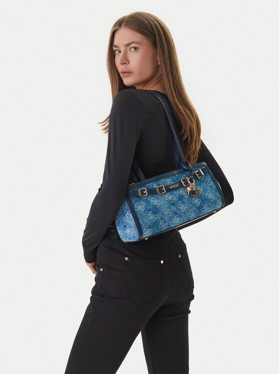 Guess Сумка Guess Dovie HWDG99 09080 Голубий