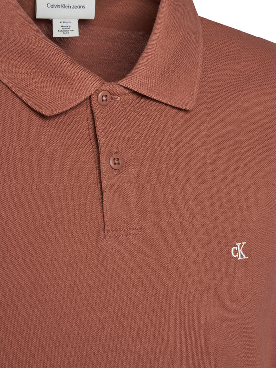 Calvin Klein Jeans Calvin Klein Jeans Polo LV040EM269 Marrón Regular Fit