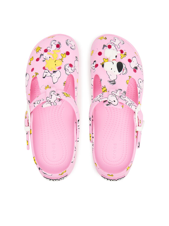 Crocs Ciabatte Crocs Peanuts Mary Jane Clog 211130 Rosa