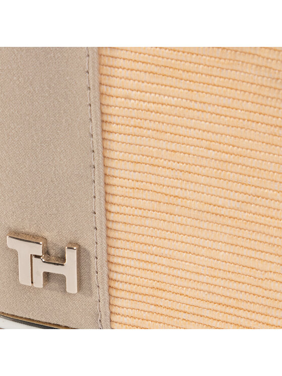 Tommy Hilfiger Сандали Tommy Hilfiger Th Hardware Basic High Wedge FW0FW04731 Сив