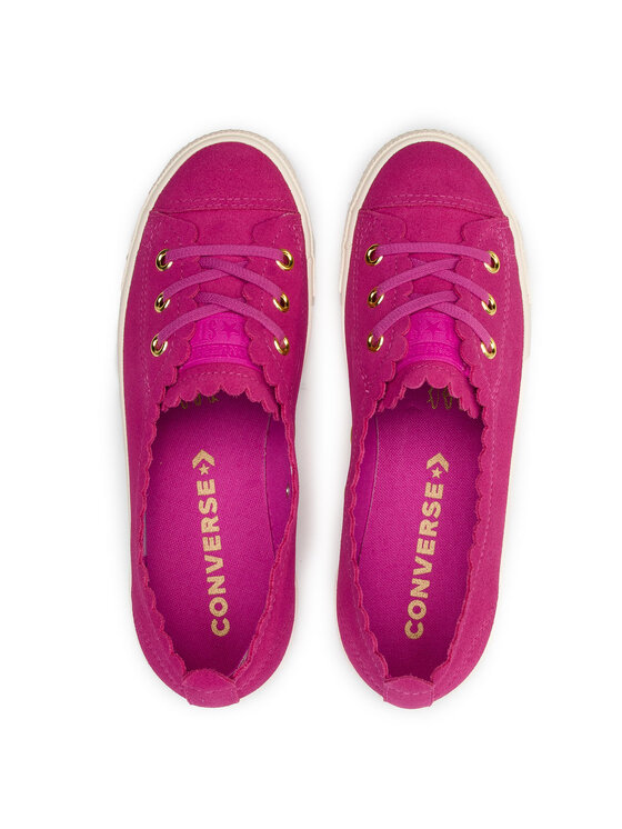 Converse Tenis superge Converse Ctas Ballet Lace Ox 563484C Roza