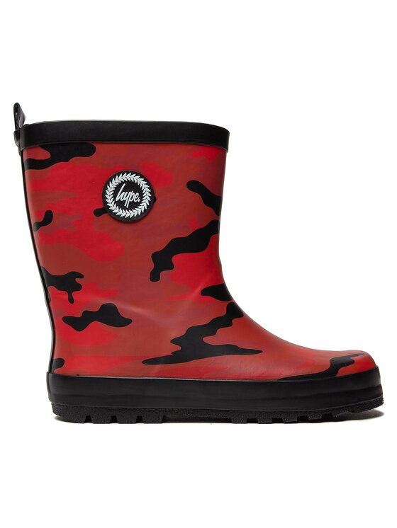 HYPE Gumijas zābaki HYPE YVLR-736 Sarkans