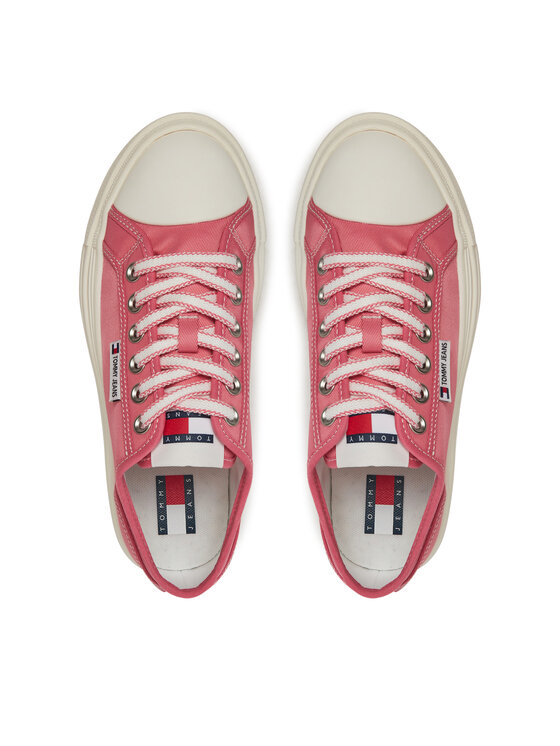 Tommy Jeans Кецове Tommy Jeans Foxing EN0EN02713 Розов
