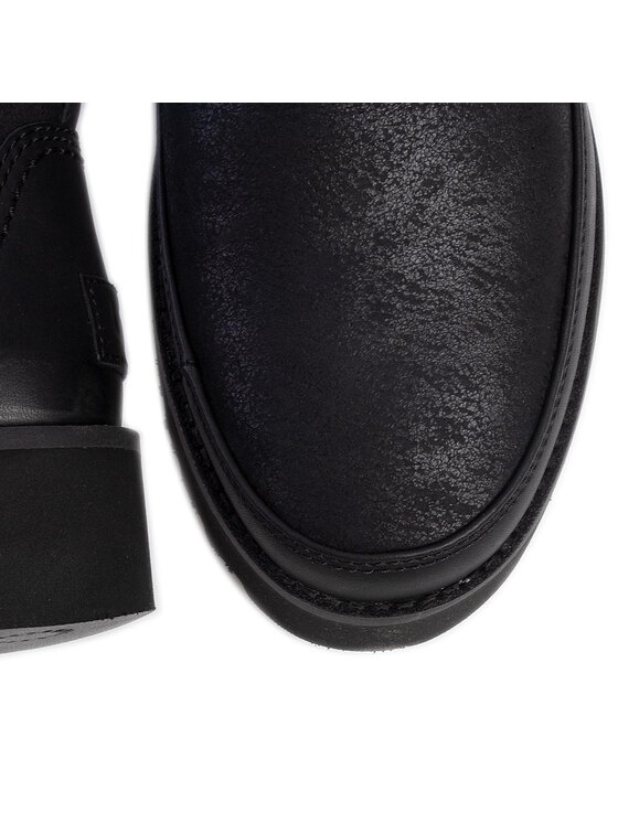 Ugg Botas de nieve Ugg W Classic Rebel Biker Mini 1105314 Negro