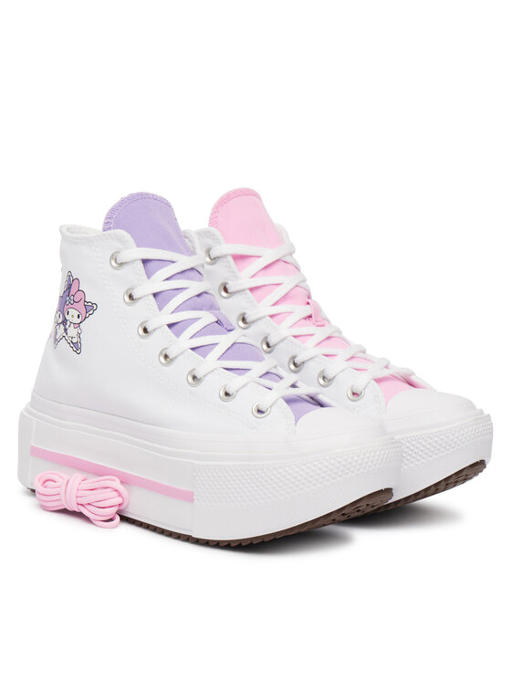 Converse Kedas Converse Chuck Taylor All Star Lift Double Stack A21835C Balts