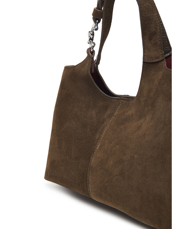 Coccinelle Сумка Coccinelle THE Coccinelle C-Easy Suede E1 THE 58 01 01 Хакі