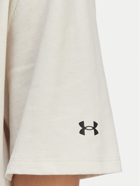Under Armour Under Armour Camiseta Ua Rival Campus 6007883 Écru Oversize