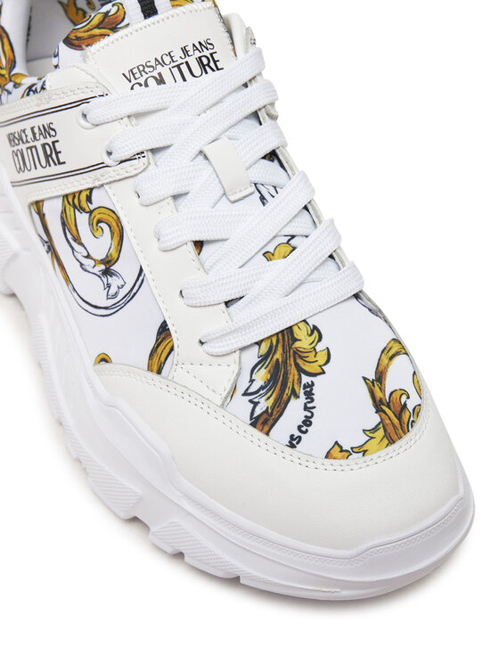 Versace Jeans Couture Снікерcи Versace Jeans Couture 78YA3SC2 Білий