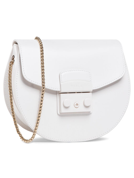 Furla Kabelka Furla Metropolis BATJEP0-VNC000-01B00-9-001-20-BG-B Bílá