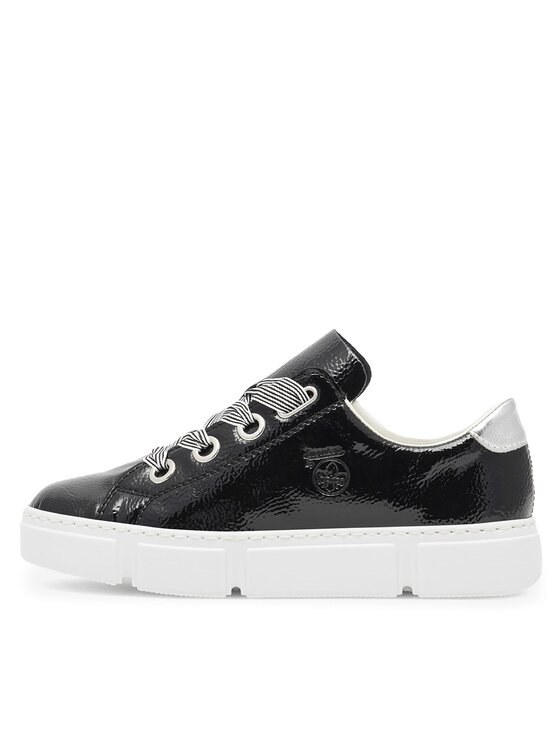 Rieker Sneakersy Rieker N59A2-00 Czarny