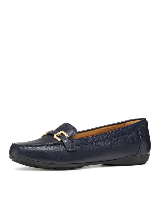 Geox Mokasíny Geox D Annytah Moc B D56BMB-00046 C4692 Tmavomodrá