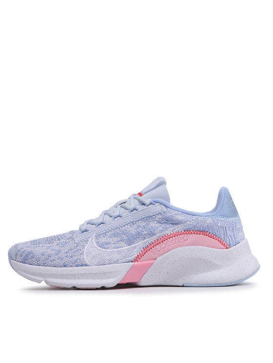 Nike Взуття для тренажерного залу Nike Superrep Go 3 Nn Fk DH3393 005 Голубий