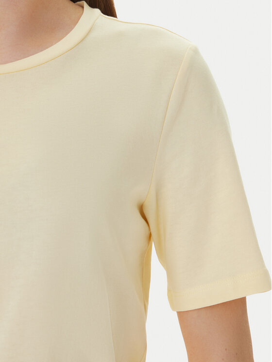 ONLY ONLY Camiseta 15270390 Amarillo Regular Fit