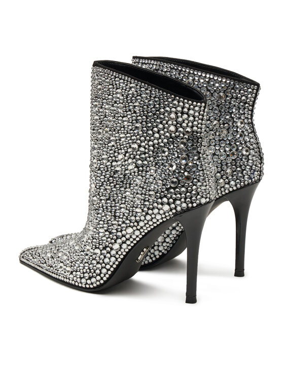 Steve Madden Ботильйони Steve Madden Sentinel-R SM11003450 Срібний
