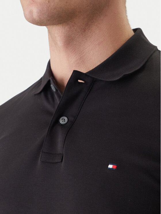 Tommy Hilfiger Tommy Hilfiger Polo MW0MW42743 Negro Slim Fit