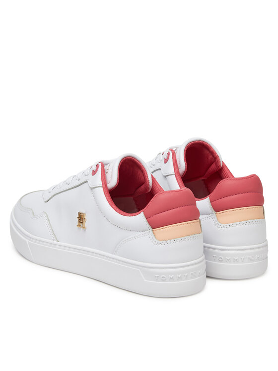 Tommy Hilfiger Tenisice Tommy Hilfiger Essential Elevated Court Sneaker FW0FW08680 Bijela