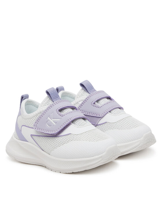 Calvin Klein Jeans Sneakers Calvin Klein Jeans Low Cut Velcro 1A9-82026-1697X M Alb